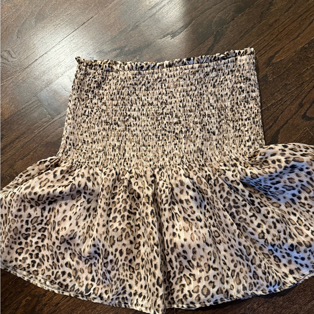 Leopard Print Women's Skirt